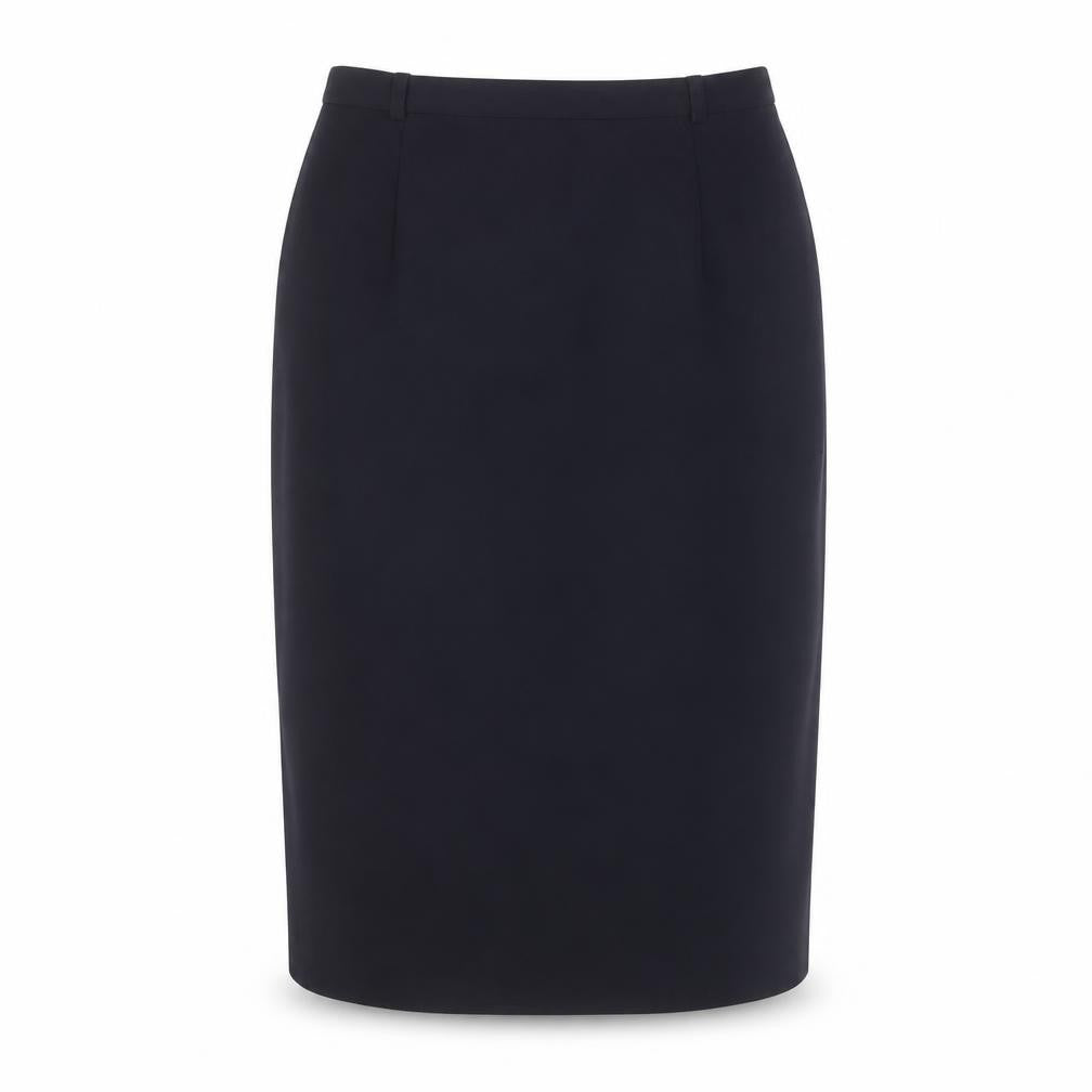 Front view of Viyella Black Midi Pencil Skirt -, size 12