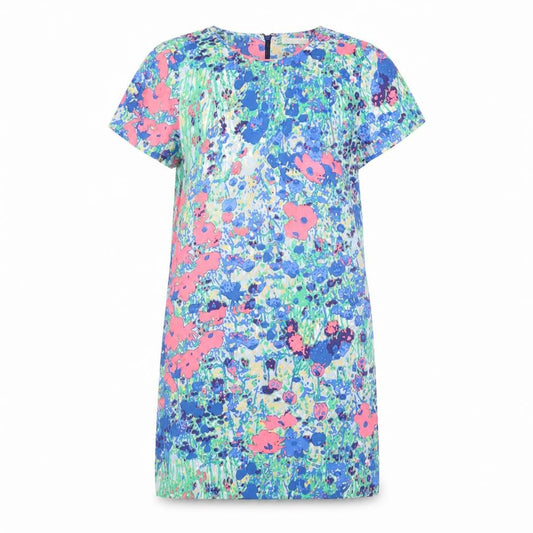 Whistles Women’s Multicoloured Silk Shift Dress Size 8