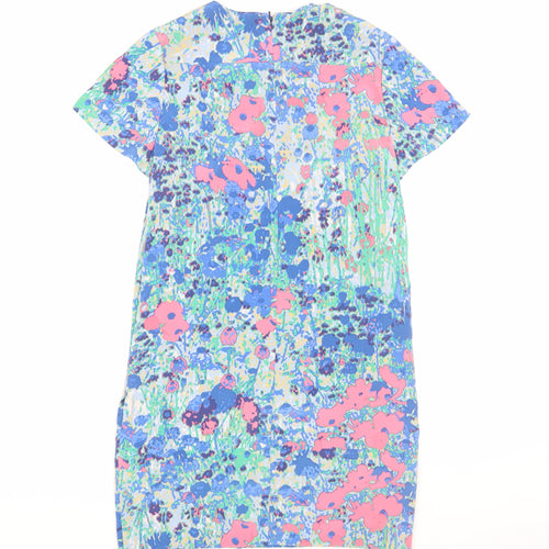 Whistles Women’s Multicoloured Silk Shift Dress Size 8