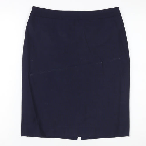 Banana Republic Women Blue Size 6 Pencil Skirt