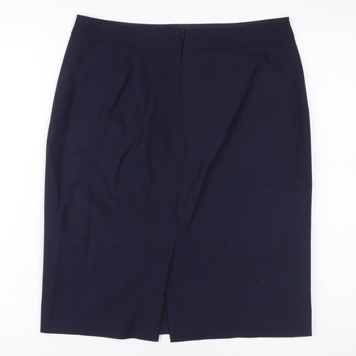 Banana Republic Women Blue Size 6 Pencil Skirt