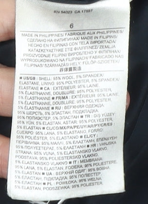 Banana Republic Women Blue Size 6 Pencil Skirt