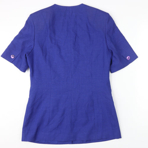Alexon Women's Blue Mid-Length Blazer, Size 12
