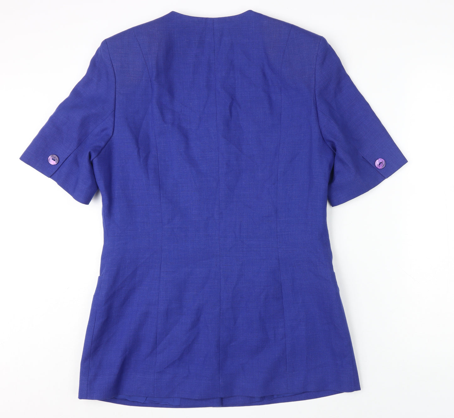 Alexon Women's Blue Mid-Length Blazer, Size 12