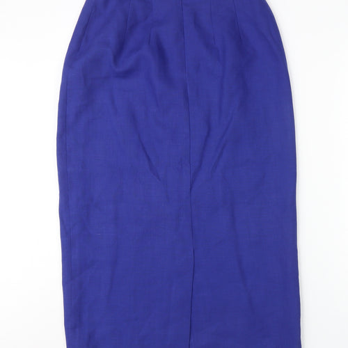Alexon Womens Blue Pencil Skirt Size 12