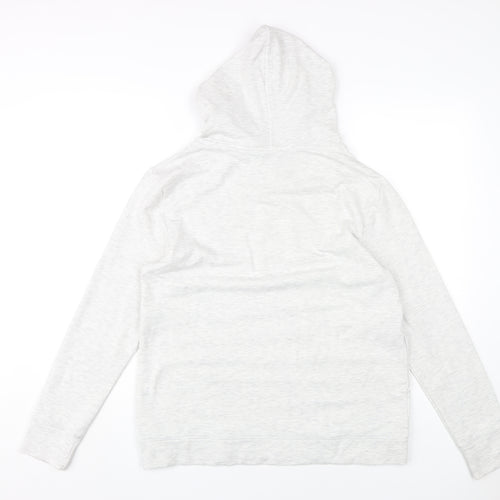 FatFace Women's White Pullover Hoodie, Size 12