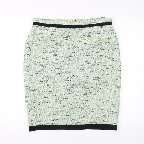 Whistles Women's Multicoloured Pencil Skirt Size 16