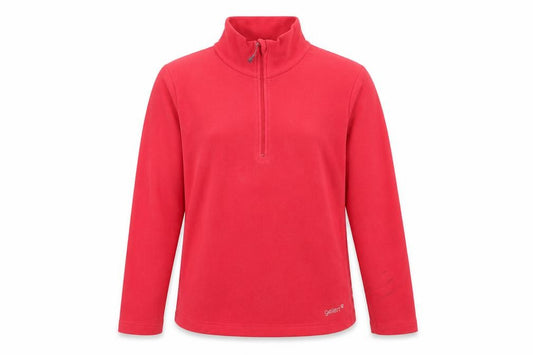 Front view of Gelert Women's Red Fleece Pullover Sweatshirt, size 10