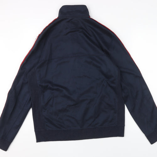 Abercrombie & Fitch Men's Blue Full Zip Sweatshirt M