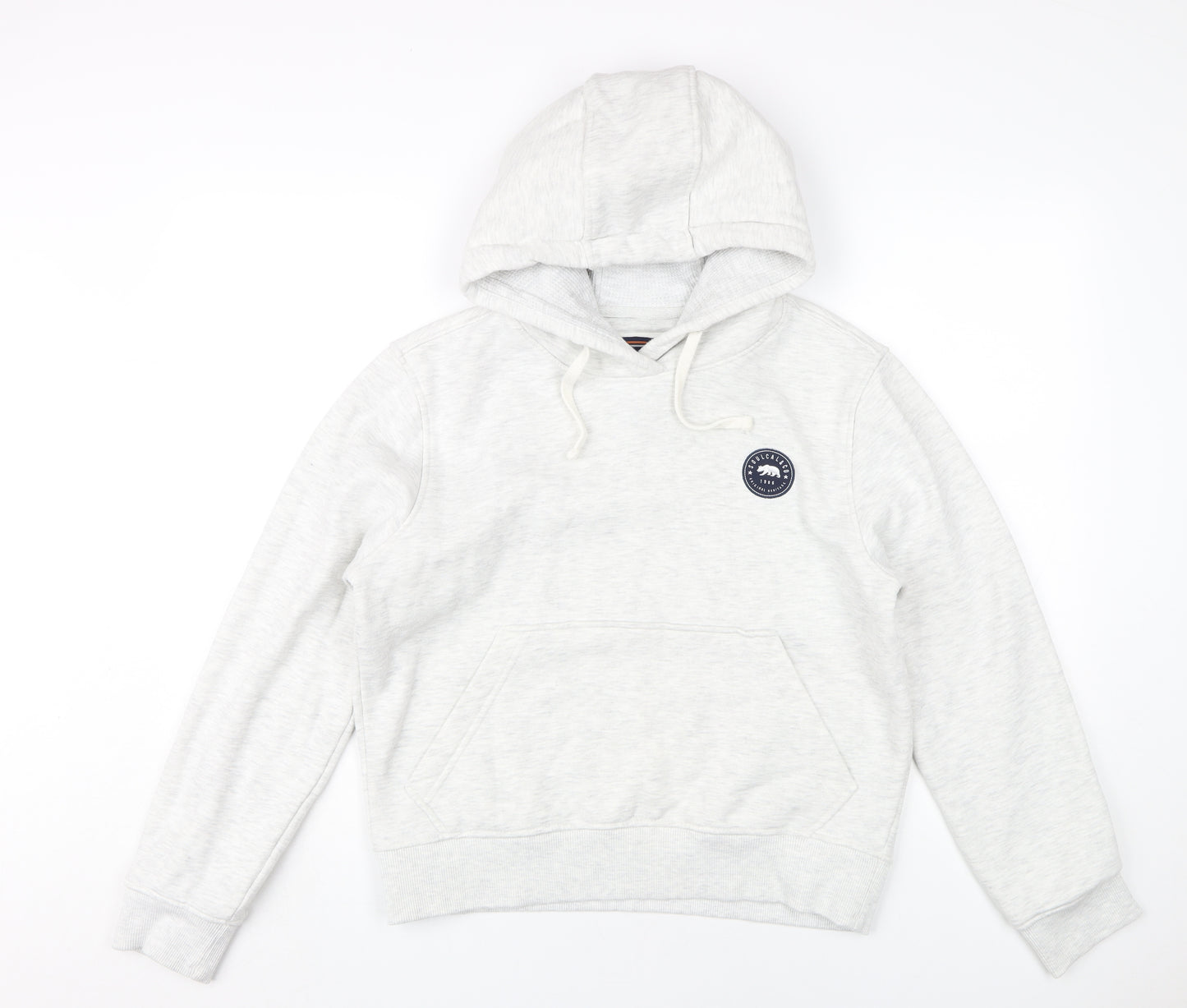 SoulCal & Co Women's White Hoodie Size 12, Logo Accent