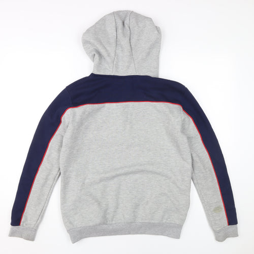 McKenzie Boys Grey Blue Hoodie, Size 13-14 Years, Casual Pullover