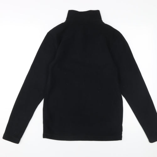 Gelert Boys Black Fleece Pullover Hoodie 13 Years