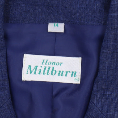 Honor Millburn Blue Women’s Blazer Size 14