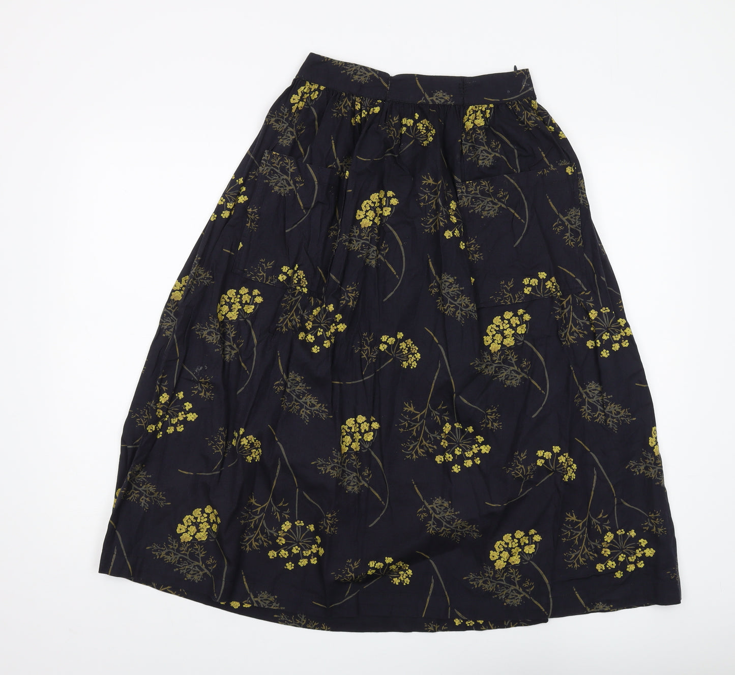 Seasalt Cornwall Women's Floral Midi Pleated Skirt UK 8