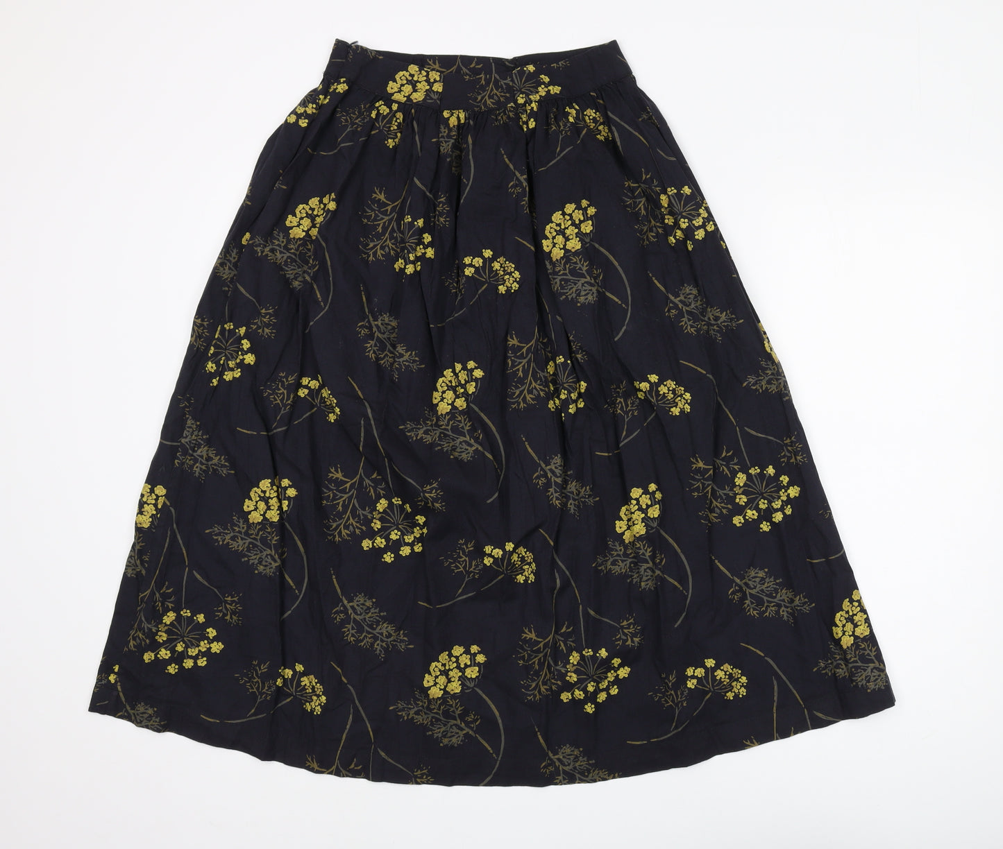 Seasalt Cornwall Women's Floral Midi Pleated Skirt UK 8