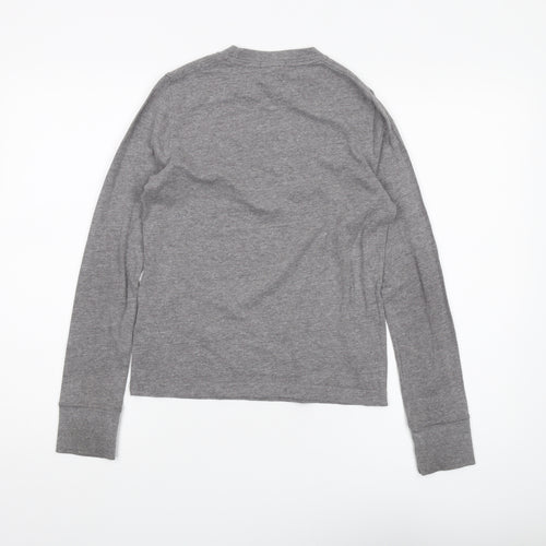 Abercrombie Boys Grey M Long Sleeve T-Shirt
