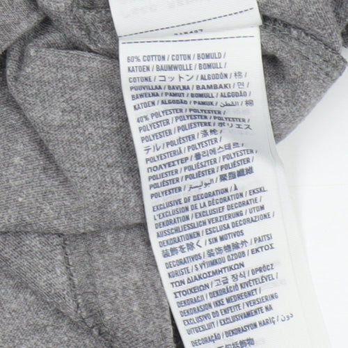 Abercrombie Boys Grey M Long Sleeve T-Shirt