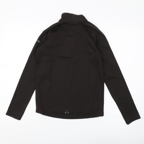 Dare 2b Boys Black 1/4 Zip Sweatshirt 11-12 Years