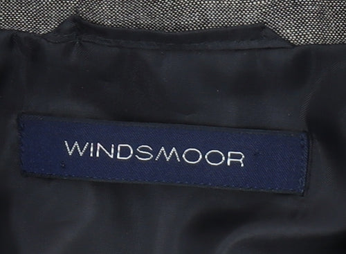 Windsmoor Brown Women's Blazer, Size 10, Linen Blend