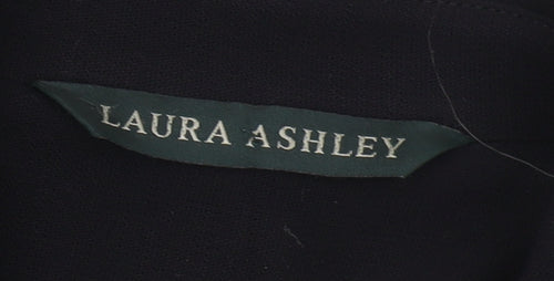 Laura Ashley Women's Black Suit Jacket Size 10