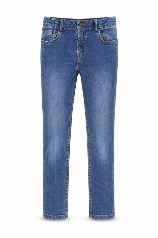FatFace Girls Blue Denim Skinny Jeans - Size 10 Years