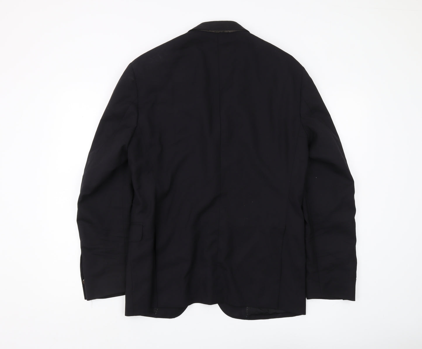 Men's Massimo Dutti Black Blazer, Size 40R