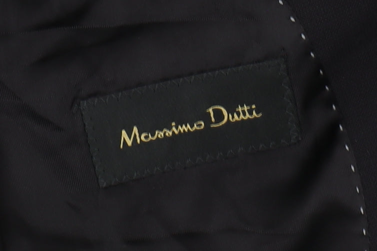 Men's Massimo Dutti Black Blazer, Size 40R