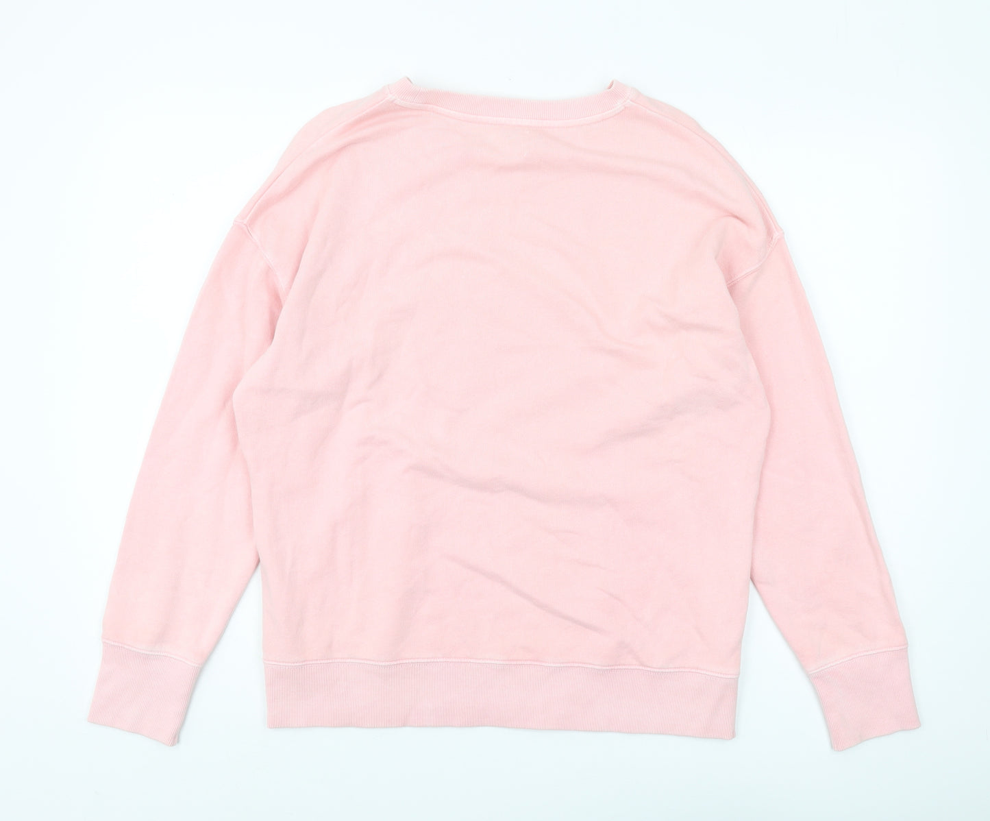 Hush Women's Pink Pullover Sweatshirt S Casual Graphic