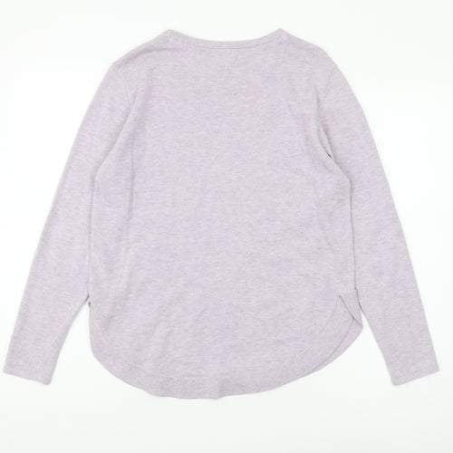 Fat Face Women's Purple Pullover Jumper, Size 8