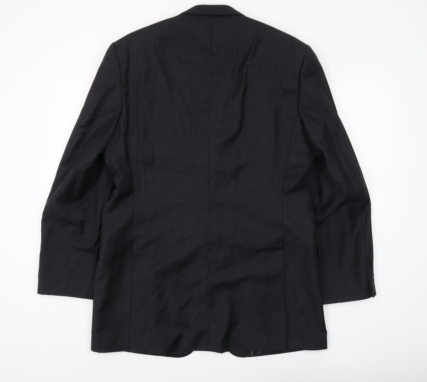 Austin Reed Men's Black Wool Blazer 42L Classic Fit