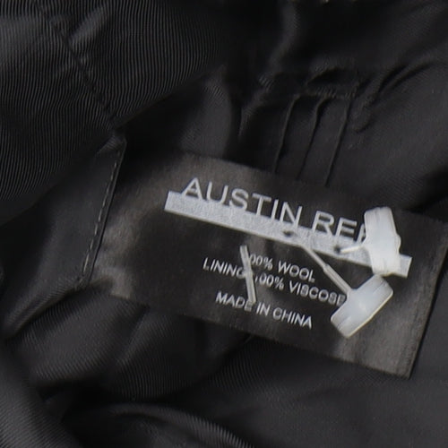 Austin Reed Men's Black Wool Blazer 42L Classic Fit