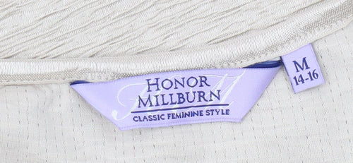 Honor Millburn Women's Beige T-Shirt Size 14