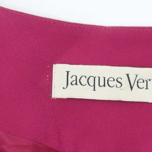 Jacques Vert Women's Pink Formal Suit Jacket Size 14