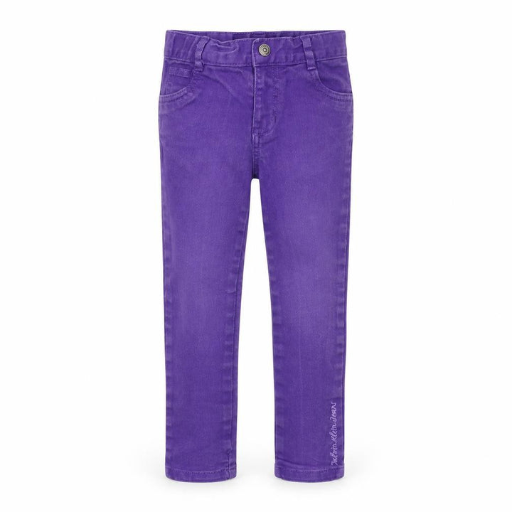 Calvin Klein Girls Purple Skinny Jeans Size S