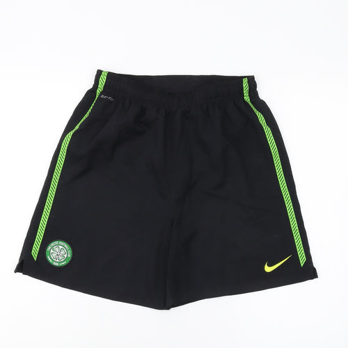 Nike Boys Black Athletic Football Shorts XL Dri-Fit