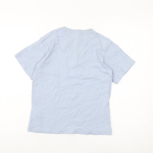 Uniqlo Boys Blue Peanuts Graphic T-Shirt Size 9-10 Years