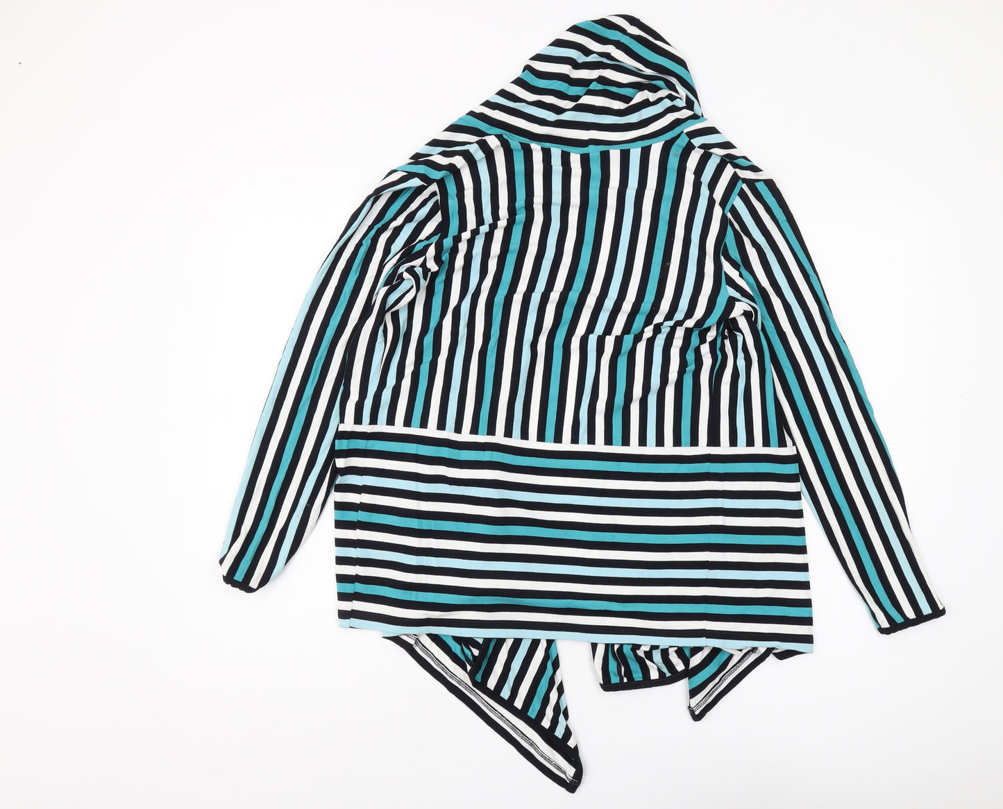 Viyella Women's Multicoloured Stripe Jacket Size 8