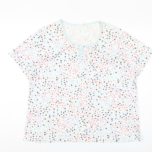 Damart Women's Multicoloured L Basic T-Shirt