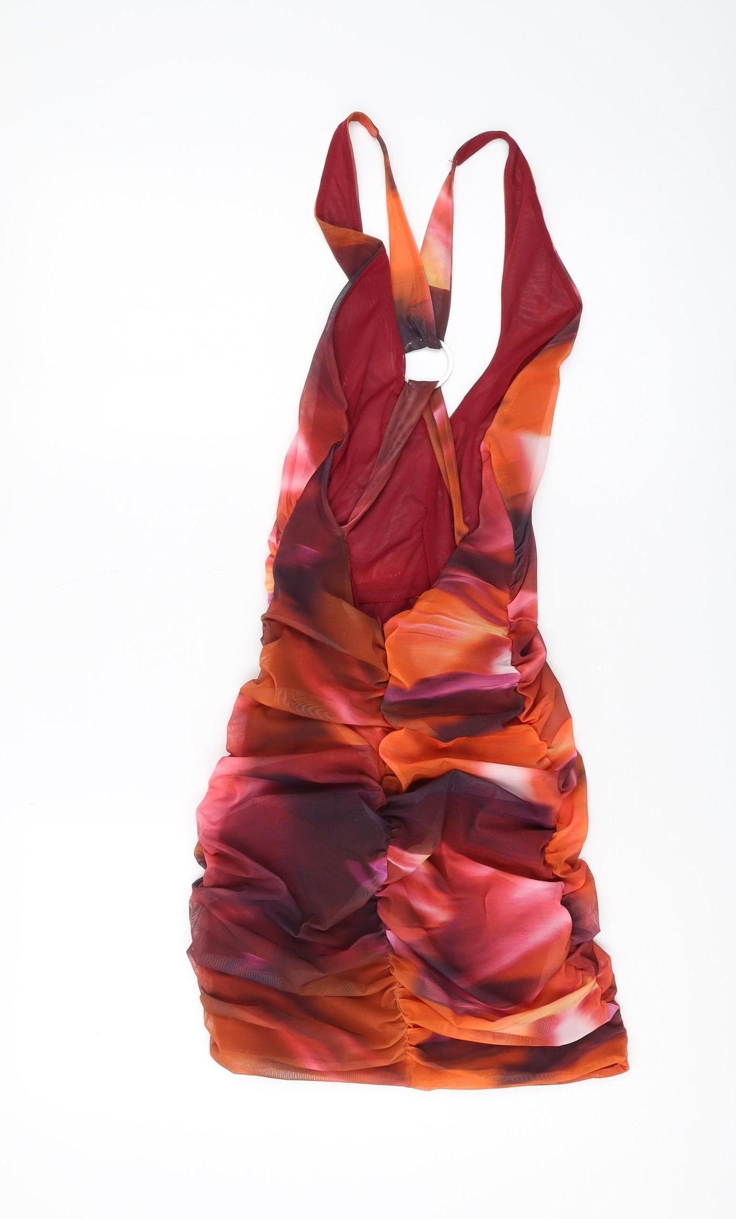 Oh Polly Women's 10 Multicoloured Party Dress