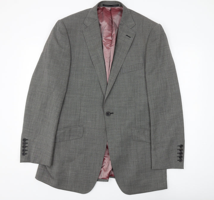 Marks and Spencer Men’s Grey Wool Suit Jacket 40L