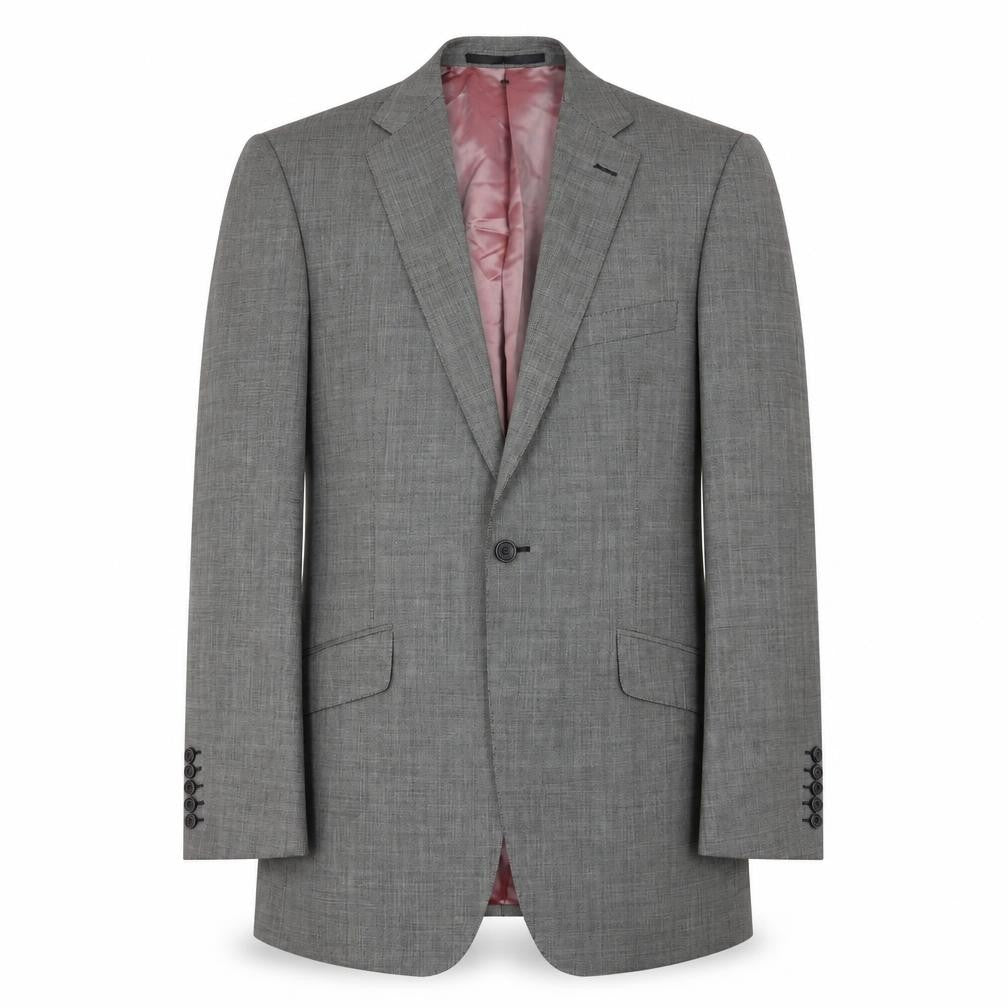 Front view of Marks & Spencer Men’s Grey Wool Suit Jacket 40L