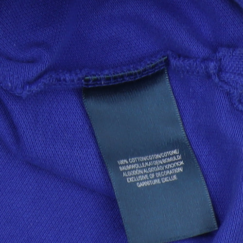 Ralph Lauren Blue Unisex Polo, M - Classic Casual Style