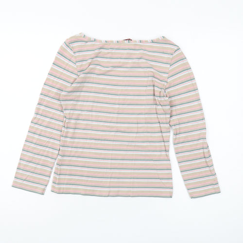 Monsoon Women's Multicoloured Striped Long Sleeve Top