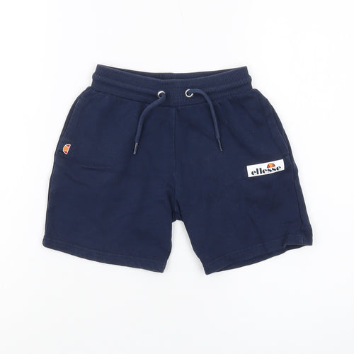 Ellesse Boys Blue Sweat Shorts 5-6 Years Regular Fit