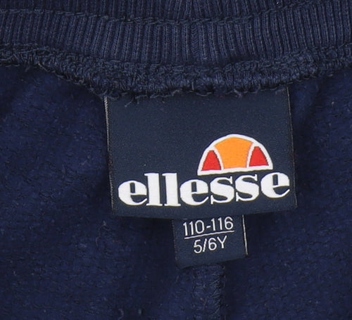 Ellesse Boys Blue Sweat Shorts 5-6 Years Regular Fit
