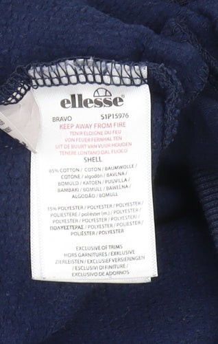 Ellesse Boys Blue Sweat Shorts 5-6 Years Regular Fit