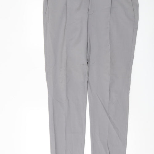 Marks & Spencer Grey Dress Trousers for Men, Size 36