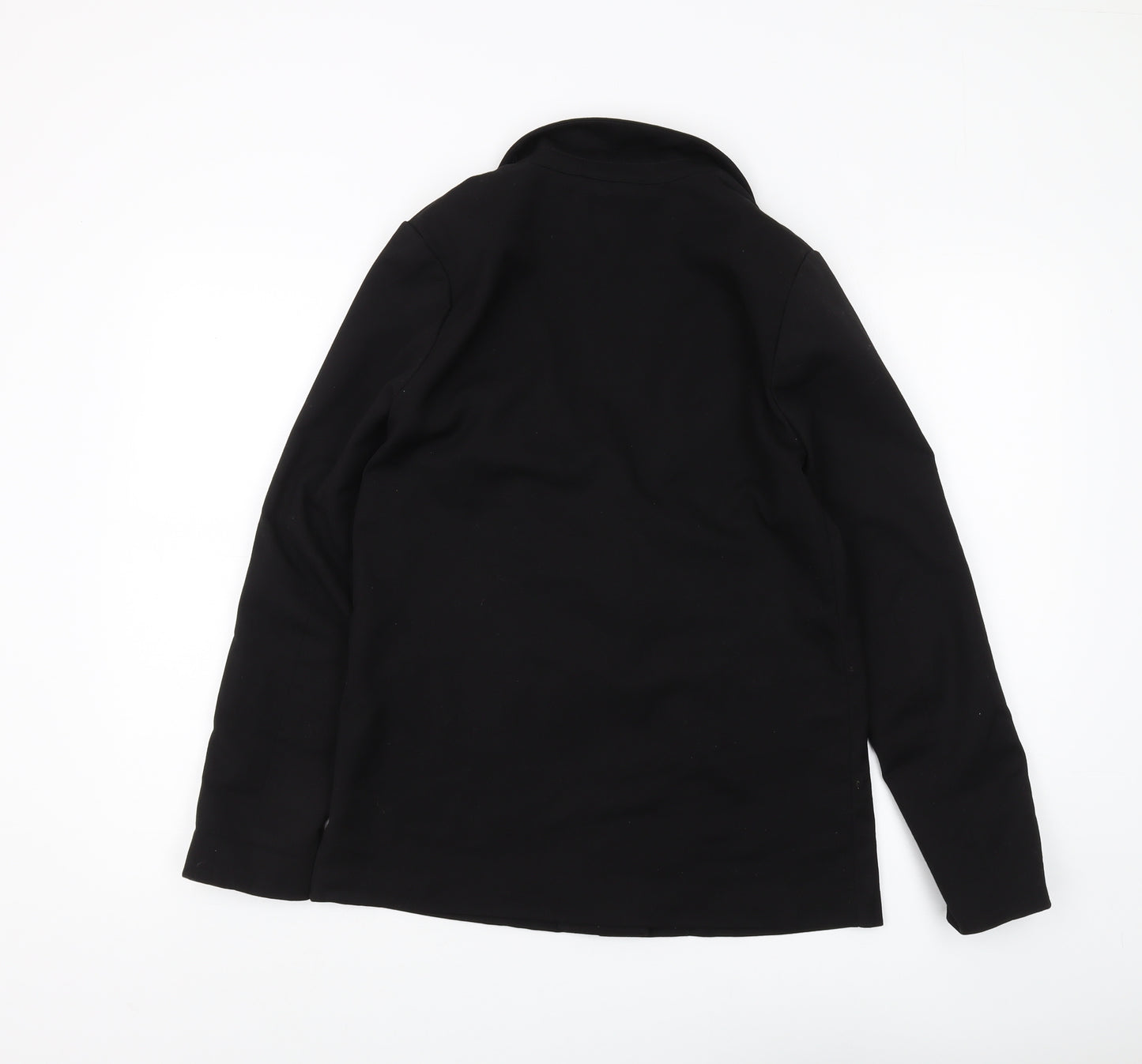 Divided Women Black Blazer Size 8 Single-Breasted