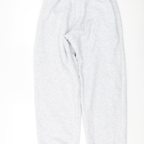 Zara Women's Grey Jogger Trousers S - Casual Comfy Style