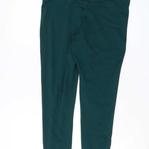 Dunnes Stores Women's Green Leggings, Medium, Active